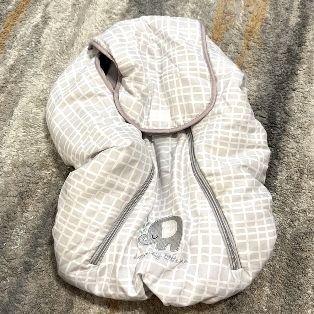 Forever Baby Carseat Cover Gray